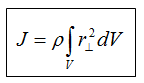 Trägheitsmoment bei gleichmäßiger Massenverteilung berechnen